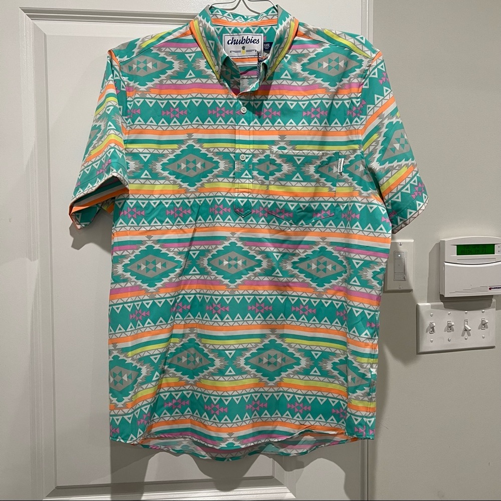 Chubbies en fuego wild stretch popover XL new with tags